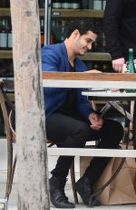 KATHARINE MCPHEE and Elyes Gabel Out for Lunch in Beverly Hills 05/08/2017