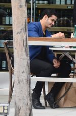 KATHARINE MCPHEE and Elyes Gabel Out for Lunch in Beverly Hills 05/08/2017