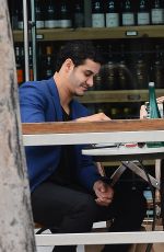 KATHARINE MCPHEE and Elyes Gabel Out for Lunch in Beverly Hills 05/08/2017