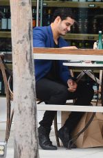 KATHARINE MCPHEE and Elyes Gabel Out for Lunch in Beverly Hills 05/08/2017