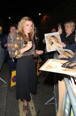 KATHERINE JENKINS Leaves The Coliseum In London 05/08/2017