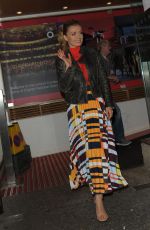 KATHERINE JENKINS Leaving Her Play Carousel in London 05/03/2017