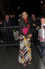 KATHERINE JENKINS Leaving Her Play Carousel in London 05/03/2017