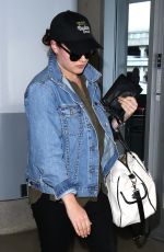 KATHERINE LANGFORD at LAX Airport in Los Angeles 05/09/2017