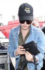 KATHERINE LANGFORD at LAX Airport in Los Angeles 05/09/2017