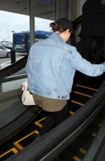 KATHERINE LANGFORD at LAX Airport in Los Angeles 05/09/2017