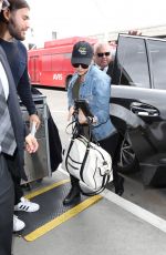 KATHERINE LANGFORD at LAX Airport in Los Angeles 05/09/2017