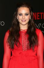 KATHERINE LANGFORD at Netflix Fysee Event in Los Angeles 05/07/2017