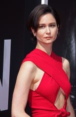 KATHERINE WATERSTON at Ridley Scott Hand and Footprint Ceremony in Hollywood 05/17/2017