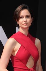 KATHERINE WATERSTON at Ridley Scott Hand and Footprint Ceremony in Hollywood 05/17/2017