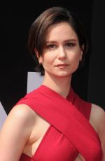 KATHERINE WATERSTON at Ridley Scott Hand and Footprint Ceremony in Hollywood 05/17/2017