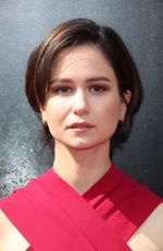 KATHERINE WATERSTON at Ridley Scott Hand and Footprint Ceremony in Hollywood 05/17/2017