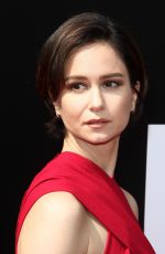 KATHERINE WATERSTON at Ridley Scott Hand and Footprint Ceremony in Hollywood 05/17/2017
