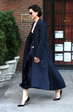 KATHERINE WATERSTON Leaves Bowery Hotel in New York 05/15/2017