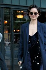 KATHERINE WATERSTON Leaves Bowery Hotel in New York 05/15/2017