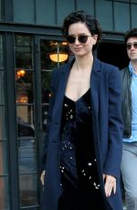 KATHERINE WATERSTON Leaves Bowery Hotel in New York 05/15/2017