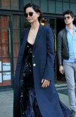 KATHERINE WATERSTON Leaves Bowery Hotel in New York 05/15/2017