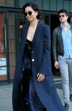 KATHERINE WATERSTON Leaves Bowery Hotel in New York 05/15/2017