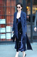 KATHERINE WATERSTON Leaves Bowery Hotel in New York 05/15/2017