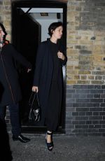 KATHERINE WATERSTON Leaves Chiltern Firehouse in London 05/08/2017