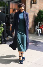 KATHERINE WATERSTONE Leaves Bowery Hotel in New York 05/08/2017