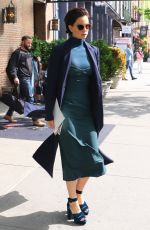 KATHERINE WATERSTONE Leaves Bowery Hotel in New York 05/08/2017