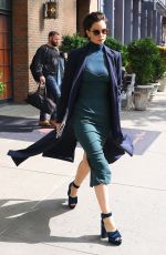 KATHERINE WATERSTONE Leaves Bowery Hotel in New York 05/08/2017