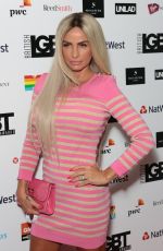 KATIE PRICE at British LGBT Awards in London 05/12/2017