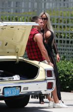 KATIE PRICE on the Set of a Photoshoot in Miami 05/04/2017