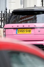 KATIE PRICE Out and About in London 05/16/2017