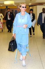 KATY PERRY Arrives at JFK Airport in New York 05/23/2017