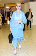 KATY PERRY Arrives at JFK Airport in New York 05/23/2017