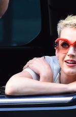 KATY PERRY Arrives at SNL Studio in New York 05/20/2017