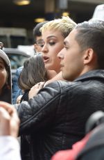 KATY PERRY Arrives at Z100 Studios in New York 05/23/2017