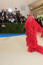 KATY PERRY at 2017 MET Gala in New York 05/01/2017