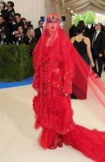 KATY PERRY at 2017 MET Gala in New York 05/01/2017