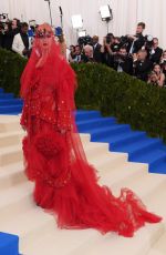 KATY PERRY at 2017 MET Gala in New York 05/01/2017