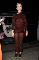 KATY PERRY at China Tang Restaurant in London 05/24/2017