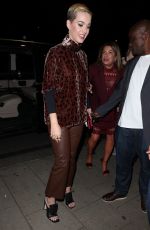 KATY PERRY at China Tang Restaurant in London 05/24/2017