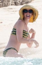 KATY PERRY in Bikini on the Beach in Cabo San Lucas 05/09/2017