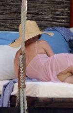 KATY PERRY in Swimsuit at a Beach in Cabo San Lucas 05/11/2-17