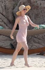 KATY PERRY in Swimsuit at a Beach in Cabo San Lucas 05/11/2-17
