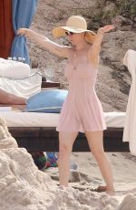 KATY PERRY in Swimsuit at a Beach in Cabo San Lucas 05/11/2-17