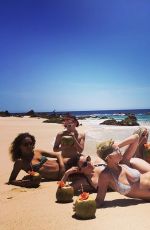 KATY PERRY with Friends in Bikinis on Vacation in Cabo San Lucas, May 2017 Instagram Pictures