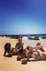 KATY PERRY with Friends in Bikinis on Vacation in Cabo San Lucas, May 2017 Instagram Pictures