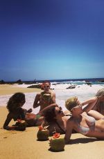 KATY PERRY with Friends in Bikinis on Vacation in Cabo San Lucas, May 2017 Instagram Pictures