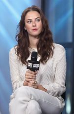 KAYA SCODELARIO at AOL Build Studios in New York 05/25/2017