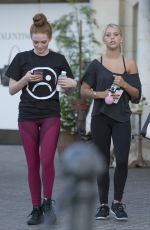 KAYLYN SLEVIN Out and About in Calabasas 05/15/2017