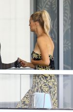 KELLY ROHRBACH on Her Balcony in Miami Beach 05/13/2017