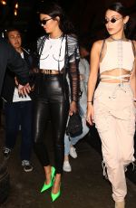 KENDALL JENNER and BELLA HADID Out in New York 04/30/2017